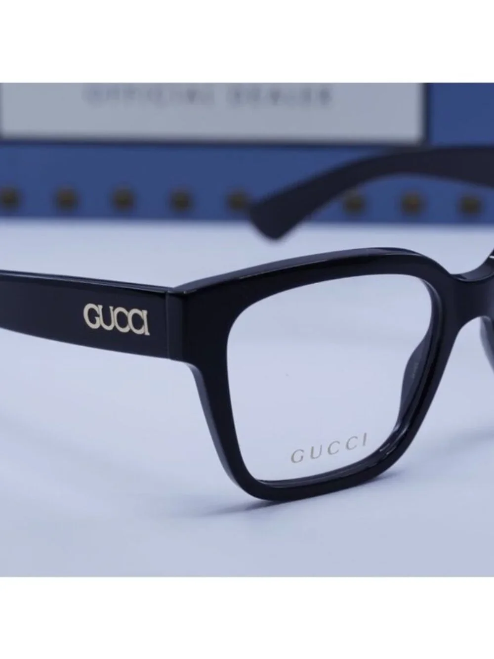 Gucci GG1791O 005 Cat Eye Eyeglasses - Shiny Black 53mm